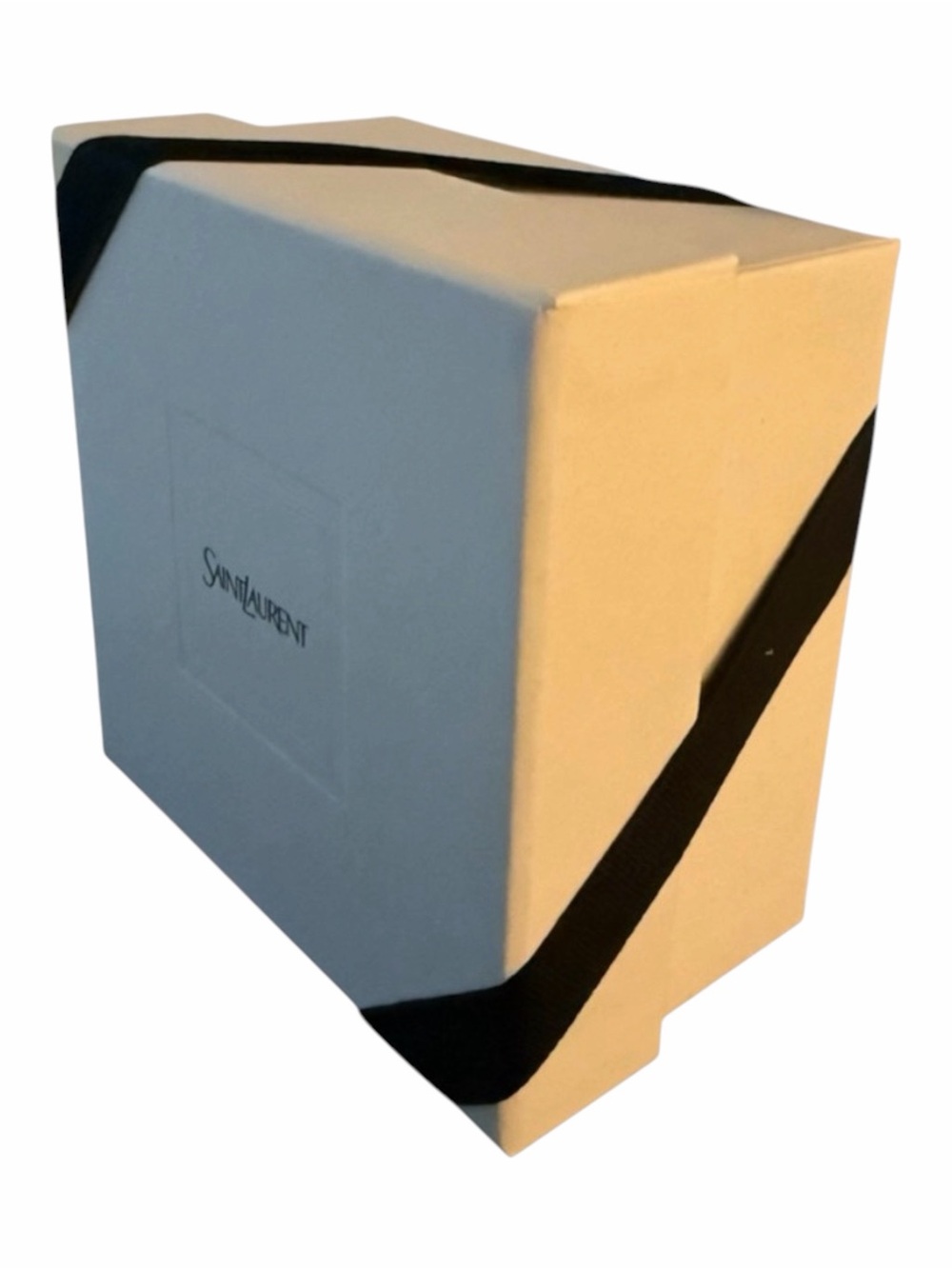 Saint Laurent Reusable Gift Box with Black Ribbon